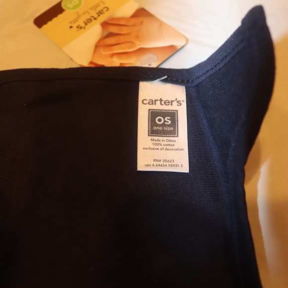 CARTER'S Little Layette OS Teething Bib. World's Best Little Brother - Picture 3 of 4